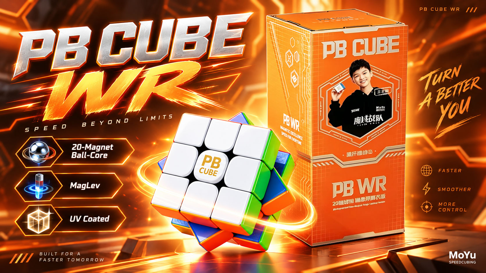 PBCube WR 3x3 20-Magnet Ball-Core + MagLev + UV — Ultimate Review