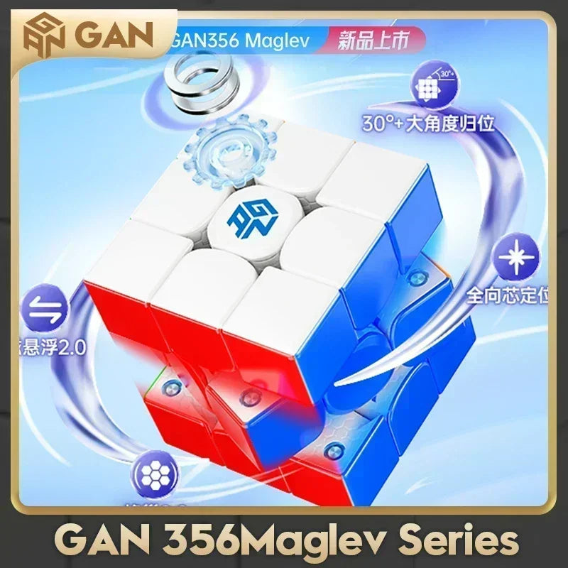 GAN 356 MagLev Frosted Stickerless 3x3 Speed Cube