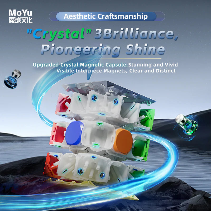 MoYu WeiLong V11 3x3 (20-Magnet Ball-Core + MagLev + UV)