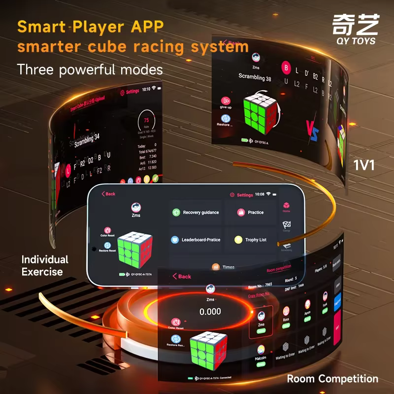 2024 QiYi Ai Smart Cube Magnetic 3x3 bluetooth