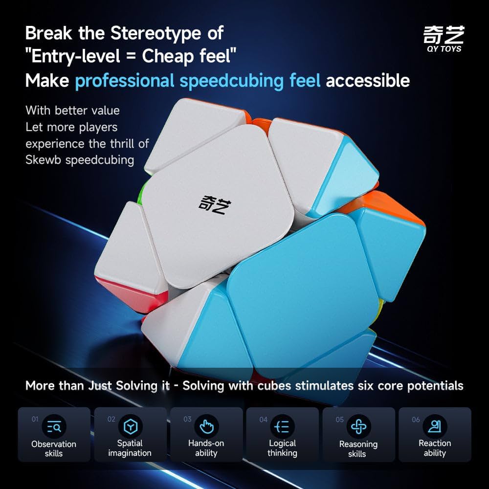 QiYi Warrior Skewb V2 (steel ball )