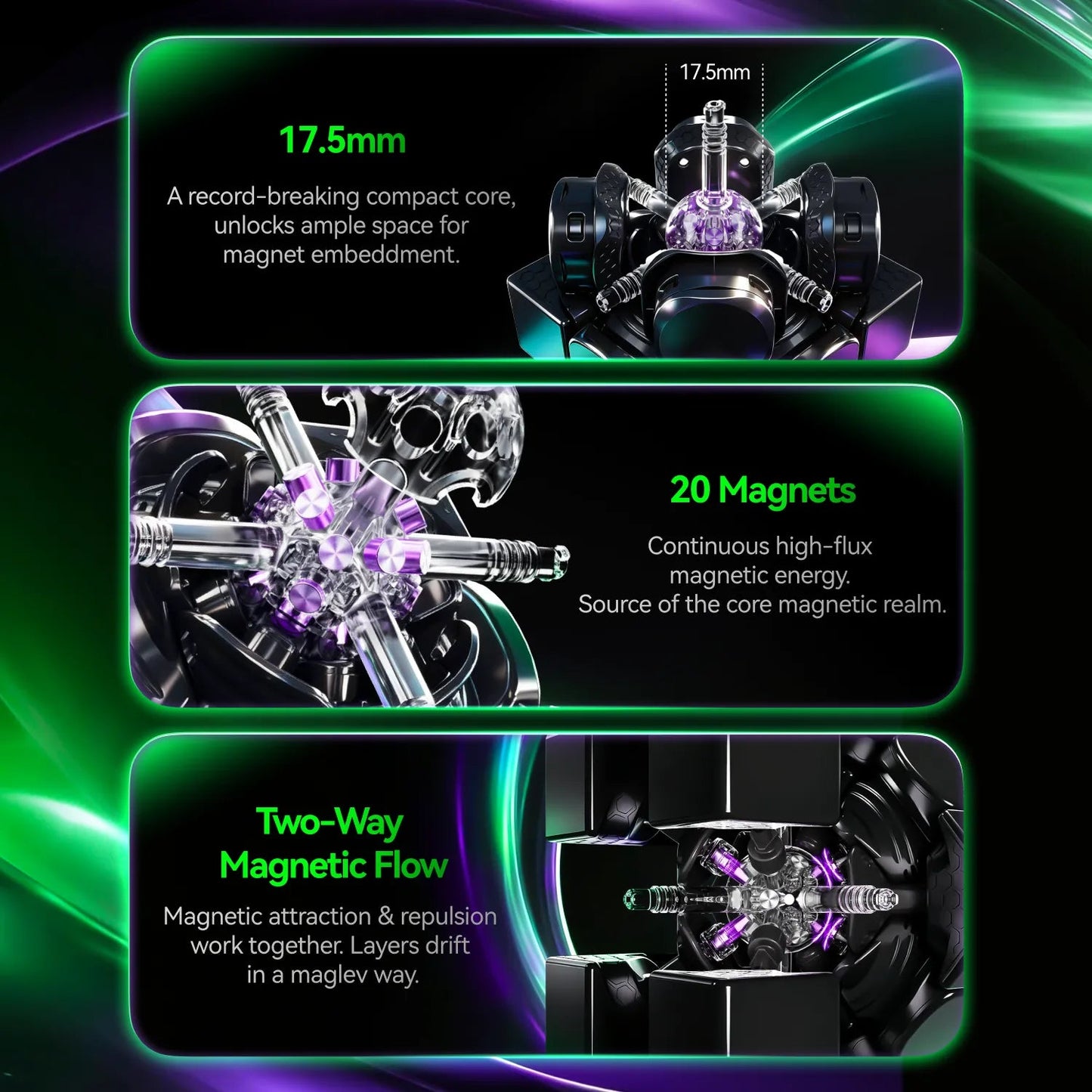 GAN 17 3x3 Magdrive