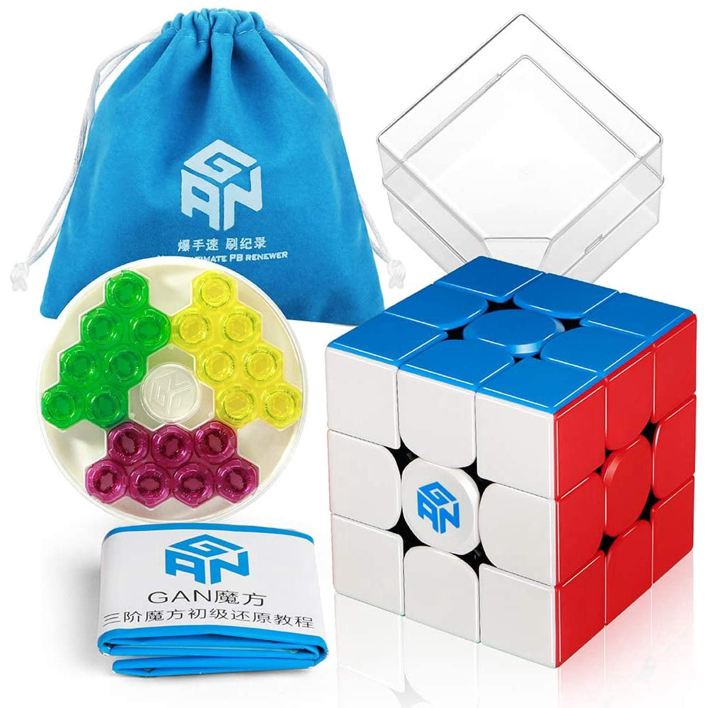 GAN 356 M Magnetic SpeedCube Stickerless GES+
