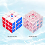 GAN 16 3x3 Max Aqualis (Magnetic, MagLev, Core Magnets, UV Coated) - Limited Edition