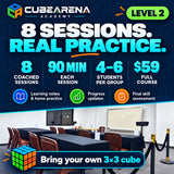 CubeArena Classes — ថ្នាក់រៀន 3×3 Speedcubing | កម្រិត 2