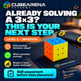 CubeArena Classes — ថ្នាក់រៀន 3×3 Speedcubing | កម្រិត 2