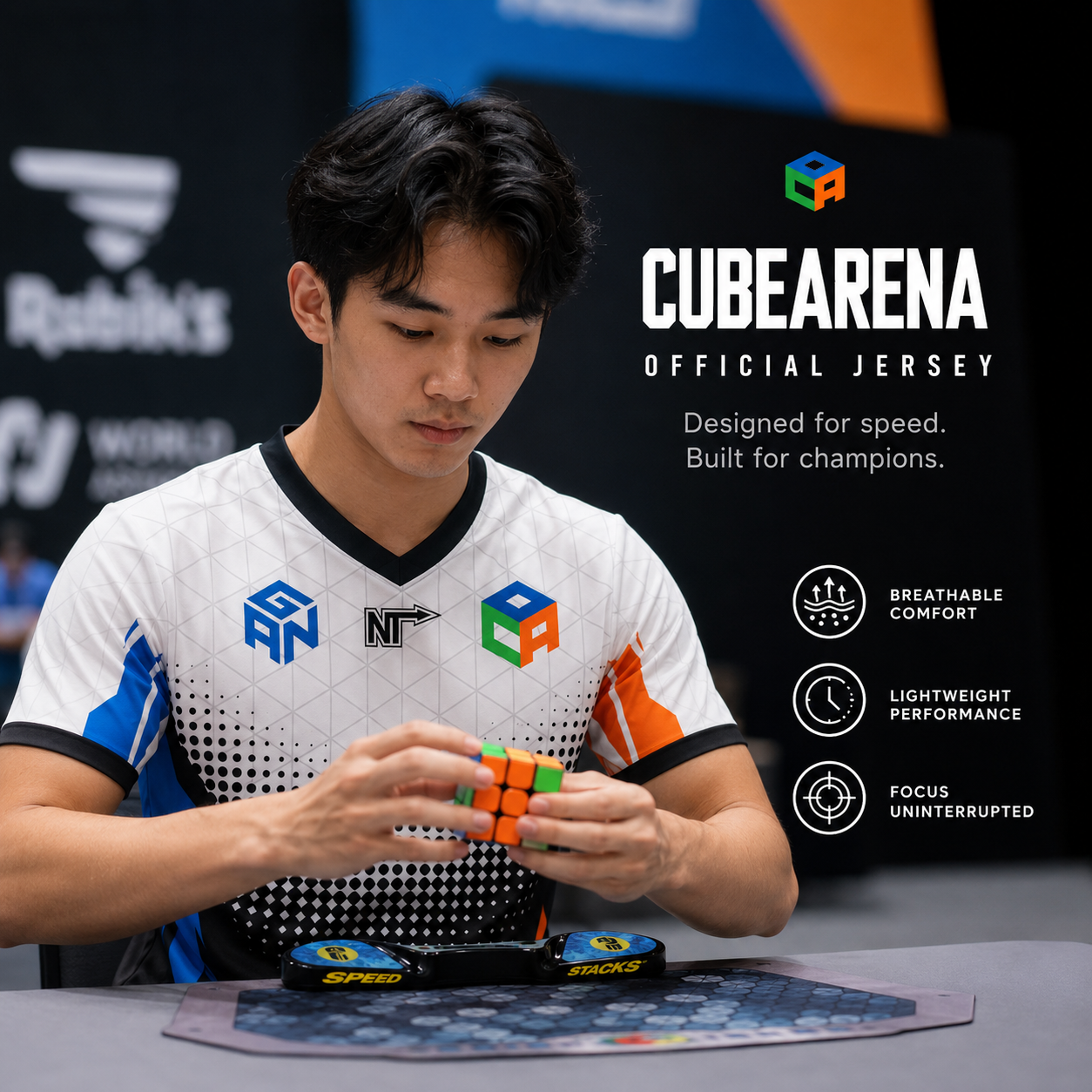 CubeArena Official Speedcubing Jersey 2026