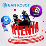 GAN Cube Robot Auto Scramble and Solving -V2 Claw