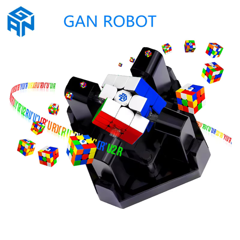 GAN Cube Robot Auto Scramble and Solving -V2 Claw