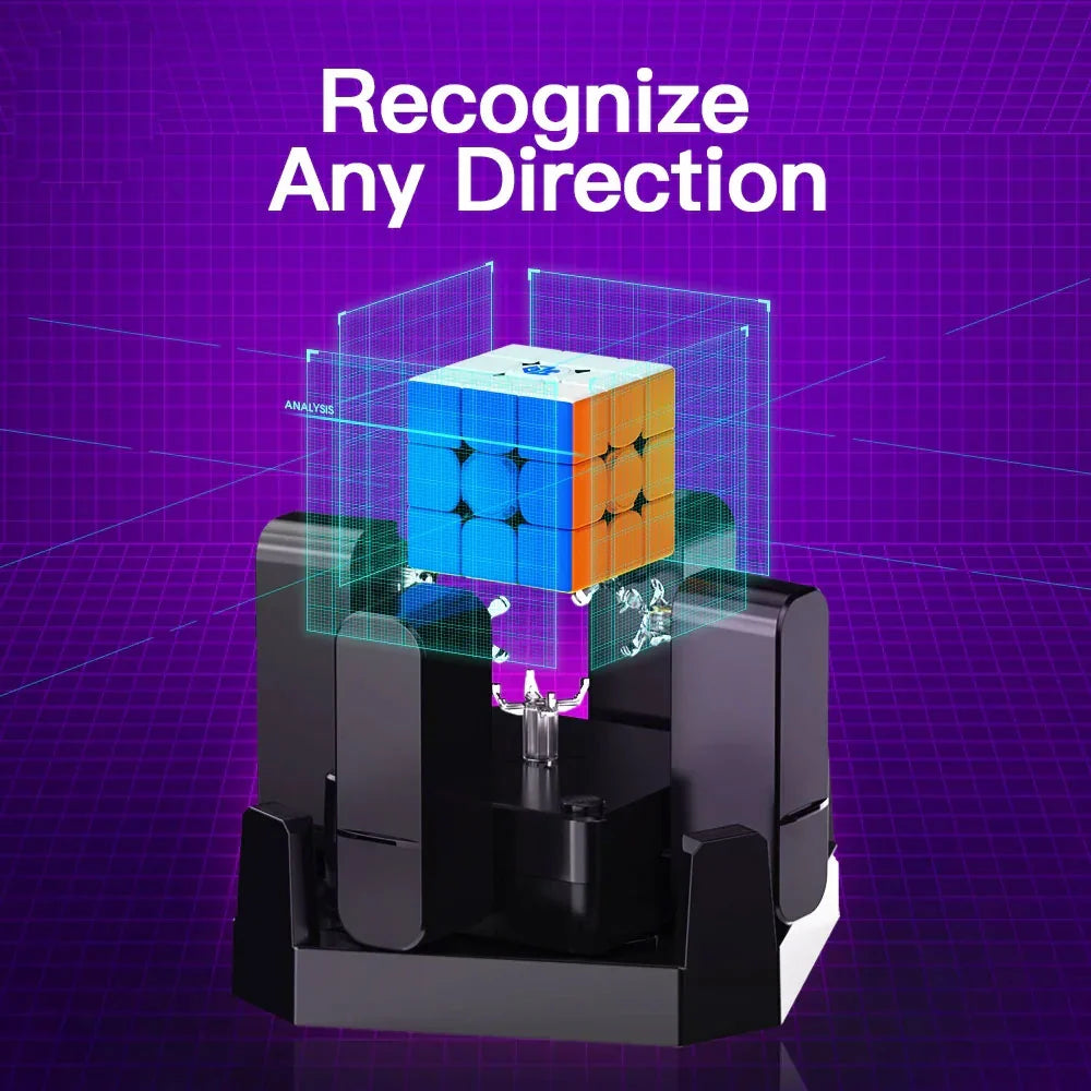 GAN Cube Robot Auto Scramble and Solving -V2 Claw