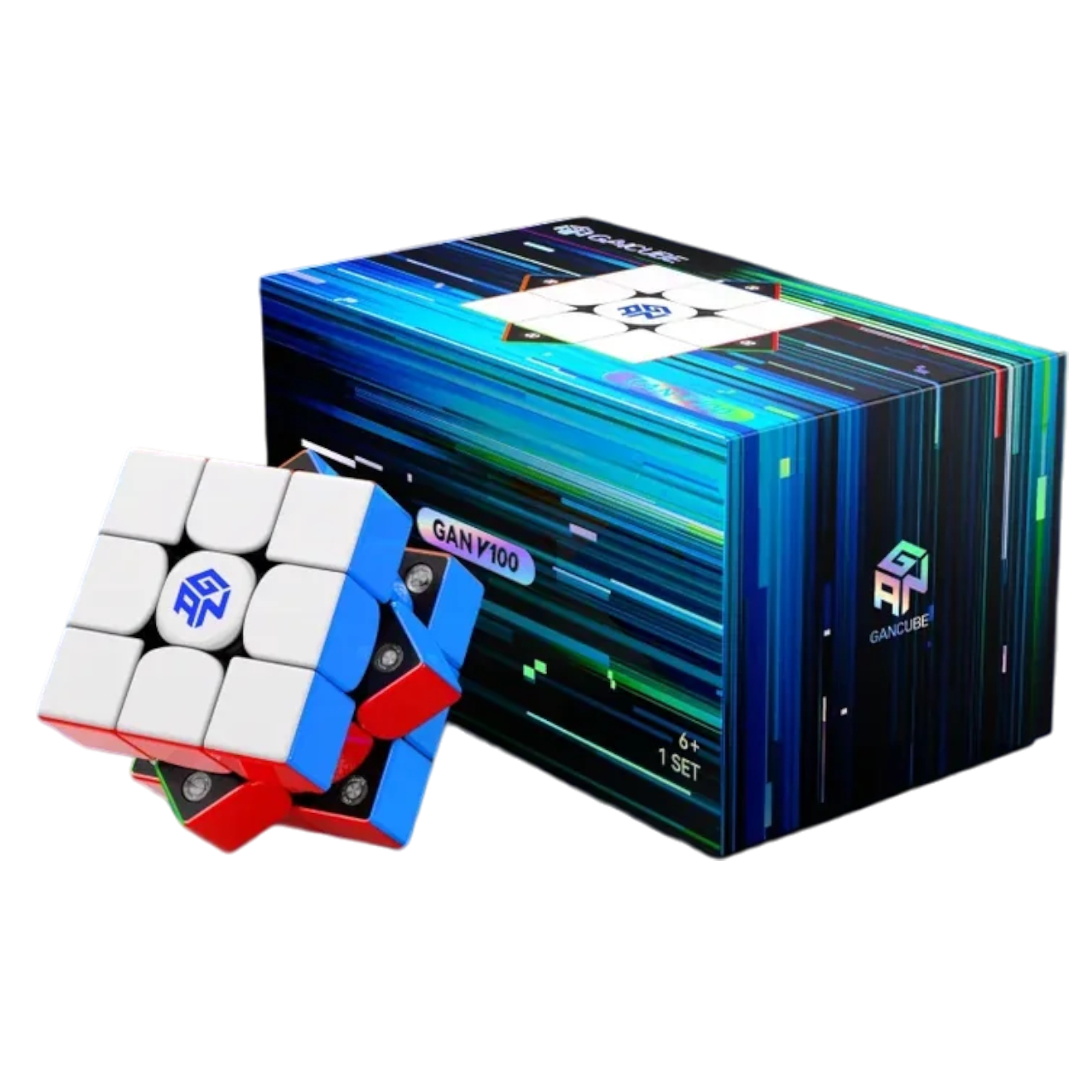 GAN V100 Maglev UV 3x3 (Magnetic, MagLev, Core Magnets, UV Coated)