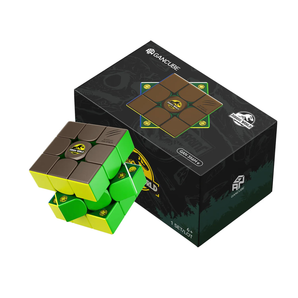 GAN 356 Me 3x3 Jurassic World Edition（Magnetic)
