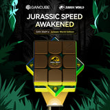 GAN 356 Me 3x3 Jurassic World Edition with Dinosaur-egg (Magnetic)