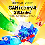 GAN i Carry 4 3x3 (Magnetic, UV Coated) - SSL Limited, Bluetooth Smart Cube