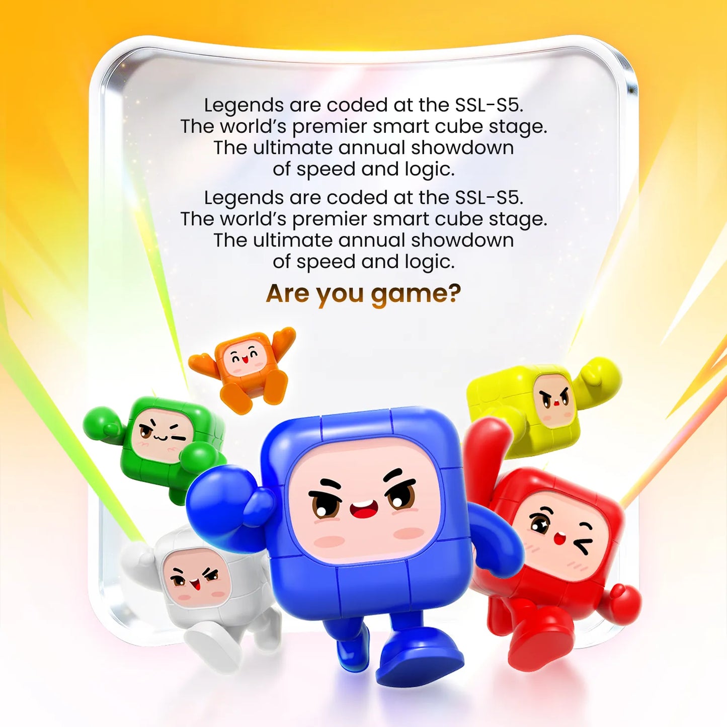 GAN i Carry 4 3x3 (Magnetic, UV Coated) - SSL Limited, Bluetooth Smart Cube