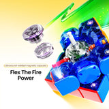 GAN i Carry 4 3x3 (Magnetic, UV Coated) - SSL Limited, Bluetooth Smart Cube