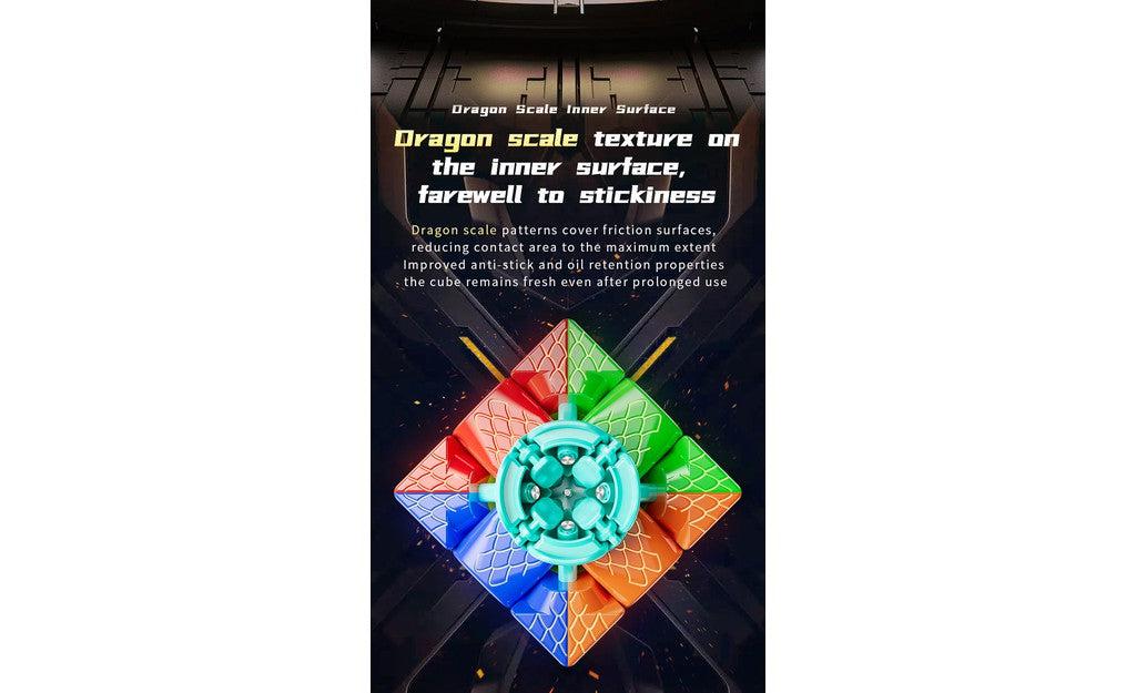 MoYu RS3M V5 3x3 Maglev BalI-Core Magic Cloth Version+ Cube Robot