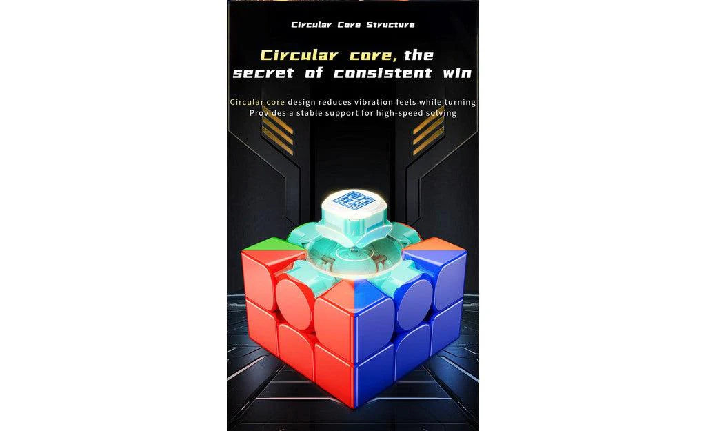 MoYu RS3M V5 3x3 Maglev BalI-Core Magic Cloth Version+ Cube Robot