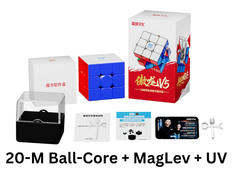 MoYu AoLong V5 3x3 (20-Magnet Ball-Core + MagLev + UV)