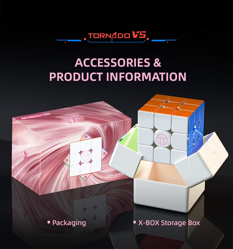 Picube & XMD Tornado V5 Pioneer UV 9th Anniversary Limited Edition 3x3