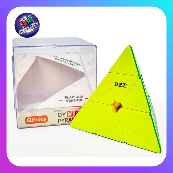 QiYi M Pro Pyraminx Pioneer (Magnetic, MagLev, Core Magnets, UV Coated)