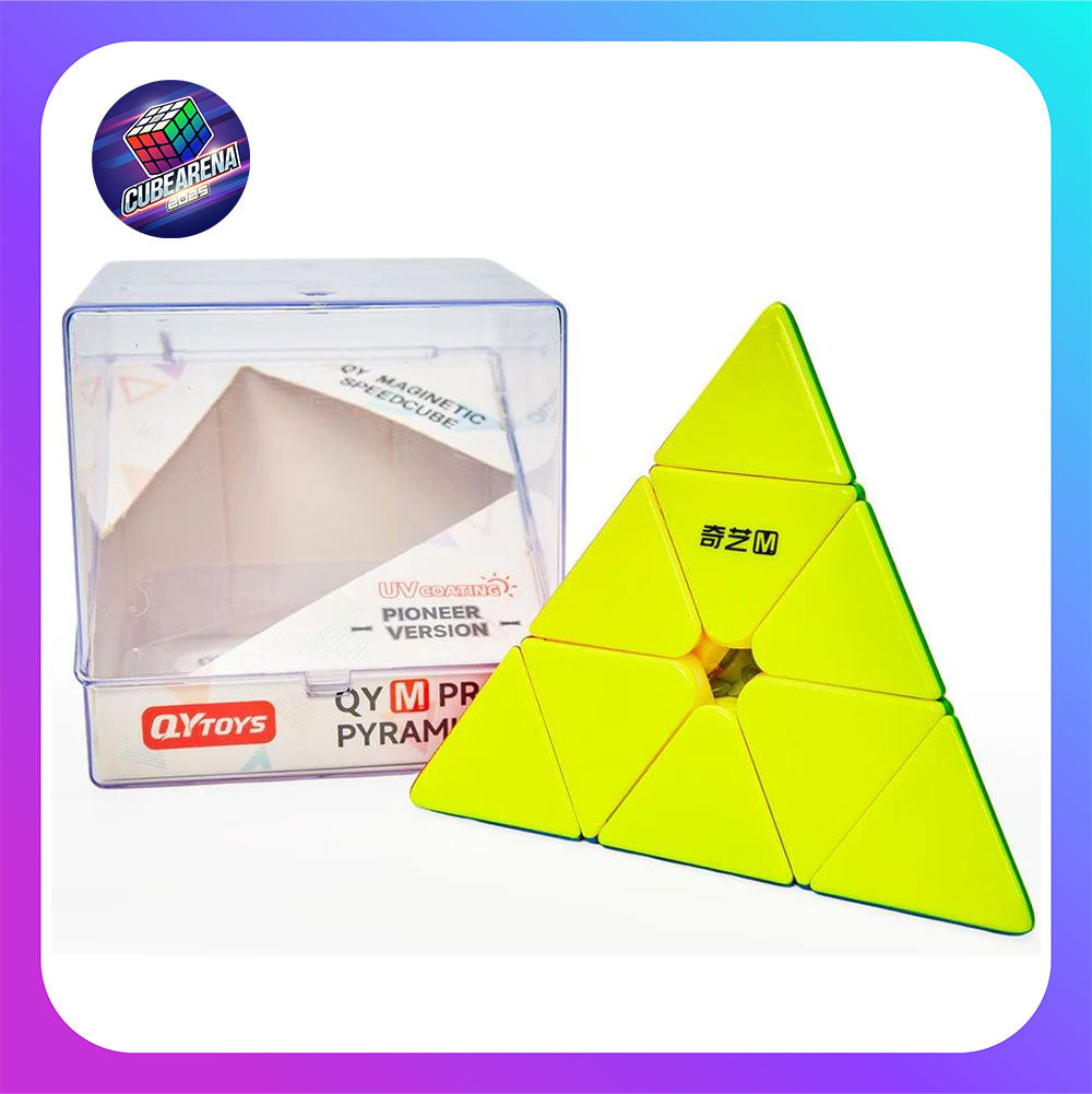 QiYi M Pro Pyraminx Pioneer (Magnetic, MagLev, Core Magnets, UV Coated)