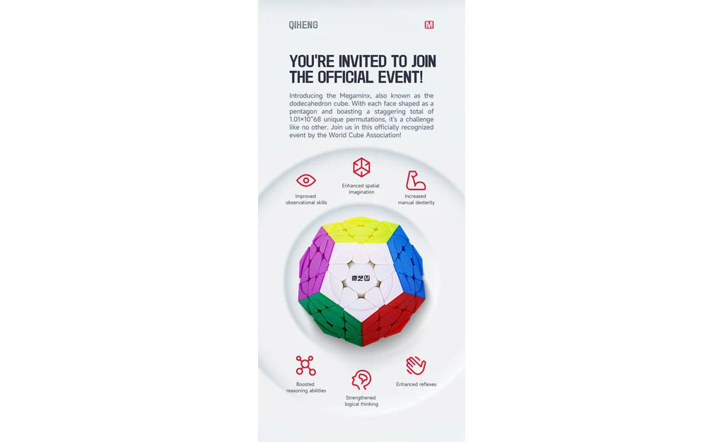 QIYI QIHENG M S2 MEGAMINX (MAGNETIC)