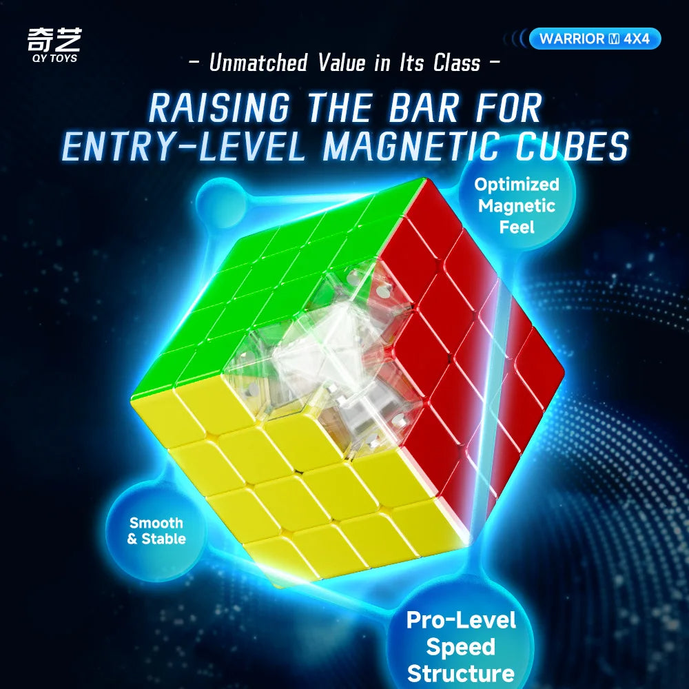 QiYi Warrior M 4x4 UV (Magnetic + UV)