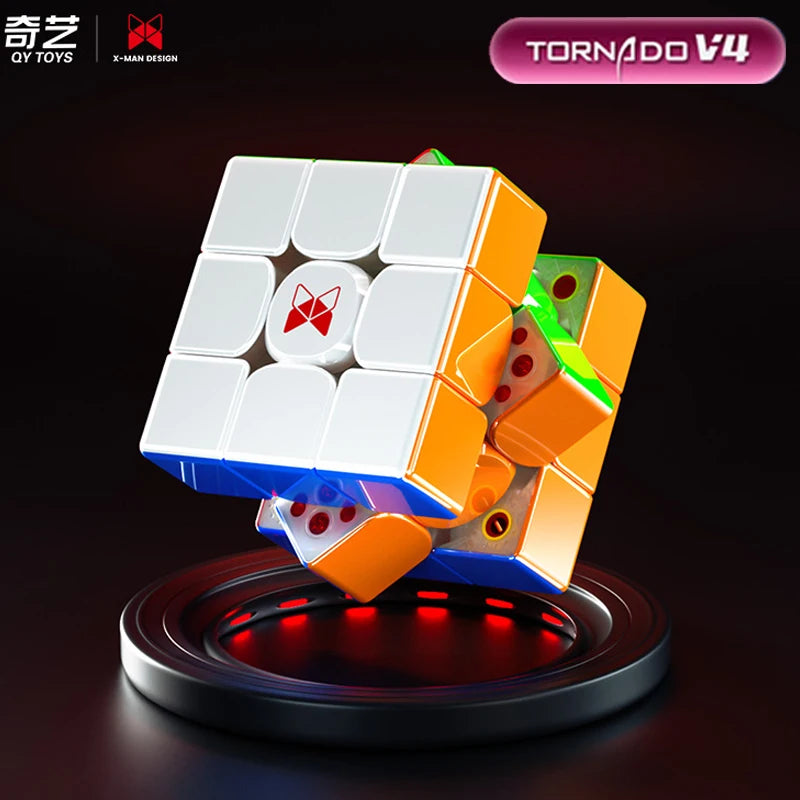 QiYi XMAN Tornado V4 Pioneer Maglev UV Magnetic Speedcube 3x3