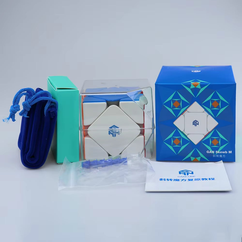 GAN Skewb Enhanced (Magnetic, Core Magnets, UV Coated)