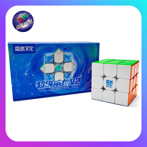 MoYu Super WeiLong 3x3 V2 (Magnetic, MagLev, 20-Magnet Ball-Core, UV Coated)
