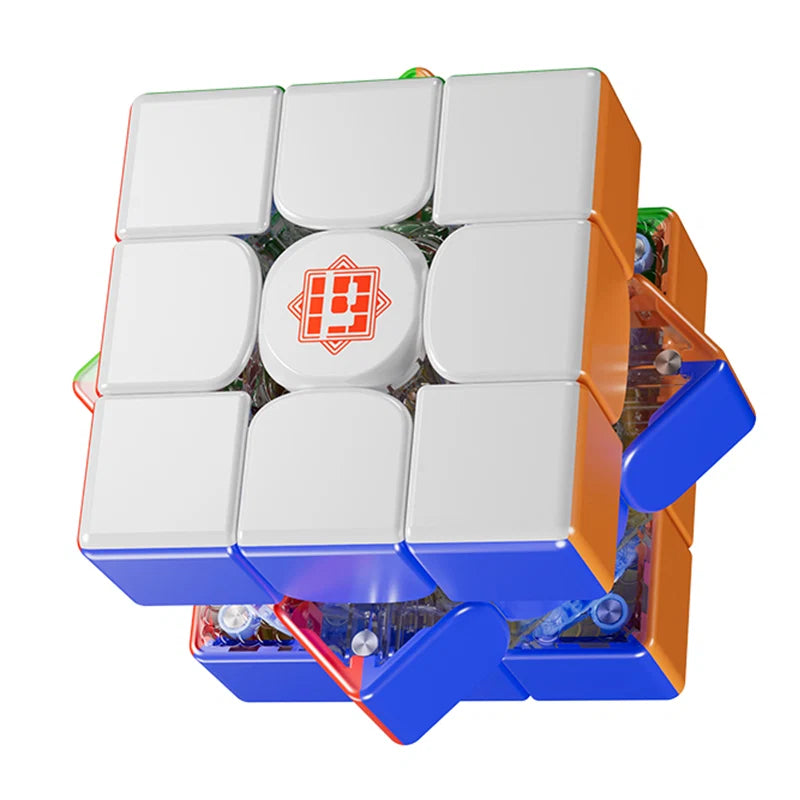 Super Aolong 3X3 19th Anniversary Edition Magnetic - (Magnetic, MagLev, 20-Magnet Ball-Core, UV Coated)