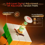 Super Aolong 3X3 19th Anniversary Edition Magnetic - (Magnetic, MagLev, 20-Magnet Ball-Core, UV Coated)
