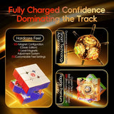 Super Aolong 3X3 19th Anniversary Edition Magnetic - (Magnetic, MagLev, 20-Magnet Ball-Core, UV Coated)