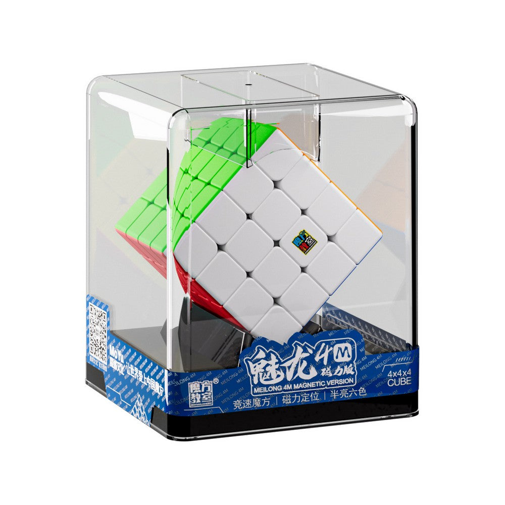 MoYu MoFangJiaoShi Classroom Meilong 4M Magnetic 4x4x4 Stickerless (Plastic Box)