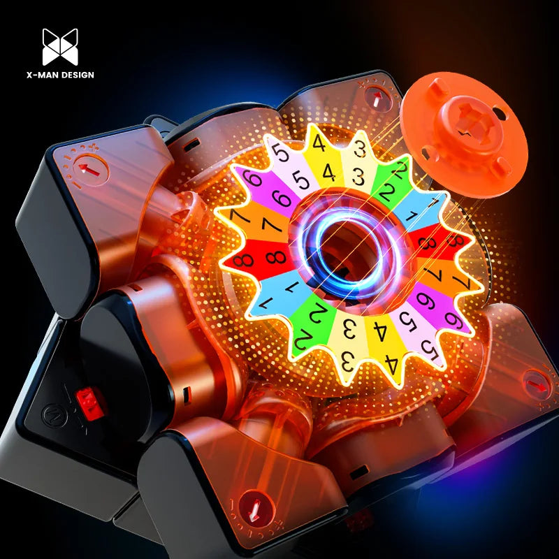 Qiyi XMD Tornado V5 3x3 Pioneer UV Black Core
