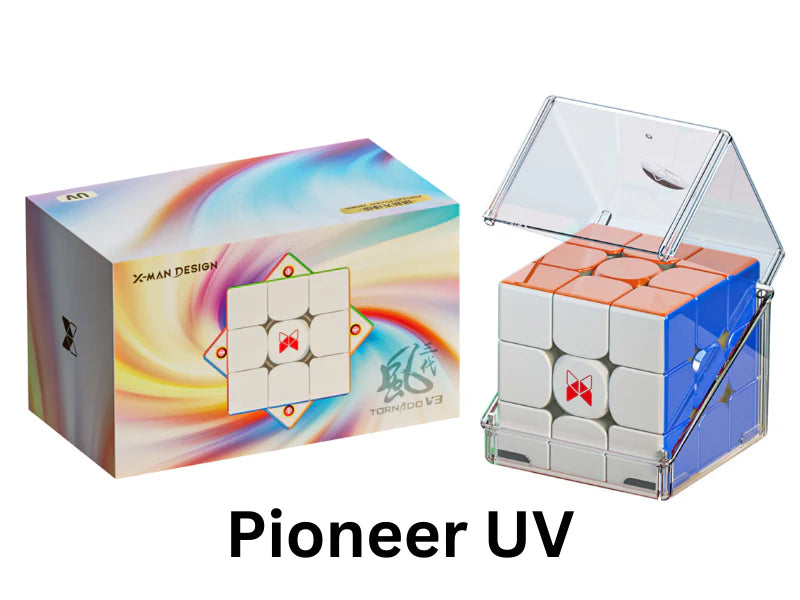 X-Man Tornado 3x3 V3 Premium, Pioneer (Magnetic, MagLev, Ball-Core, UV Coated)