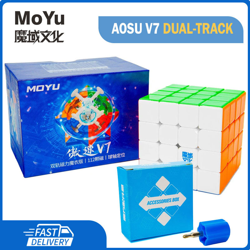 MoYu AoSu V7 4x4 Double-Track (Magnetic, UV Coated)