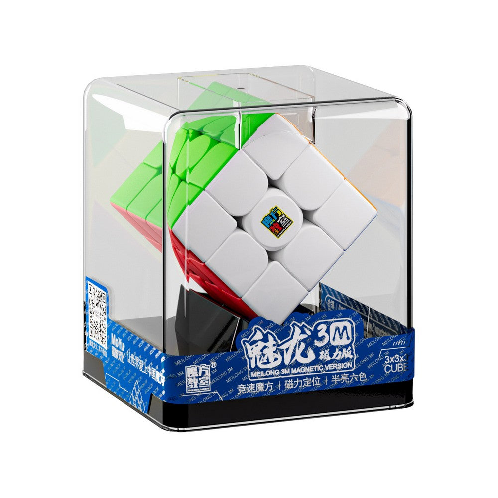 MoYu MoFangJiaoShi Classroom Meilong 3M Magnetic 3x3x3 Stickerless (Plastic Box)