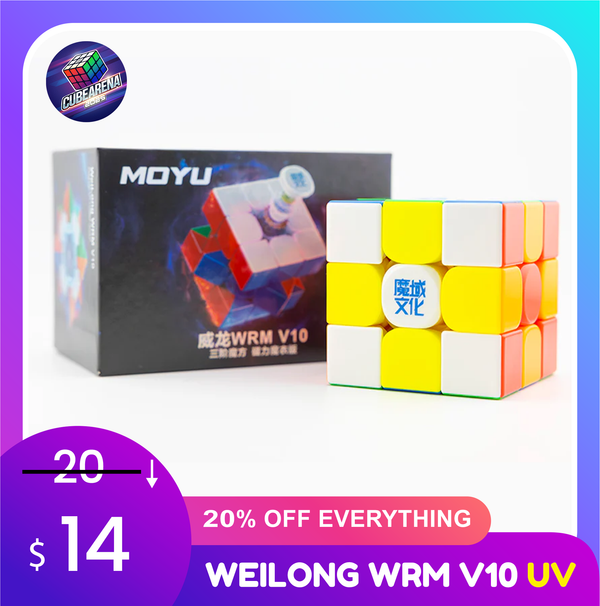 MoYu WeiLong WRM V10 20M Ball Core Maglev UV 3x3 (Magnetic)