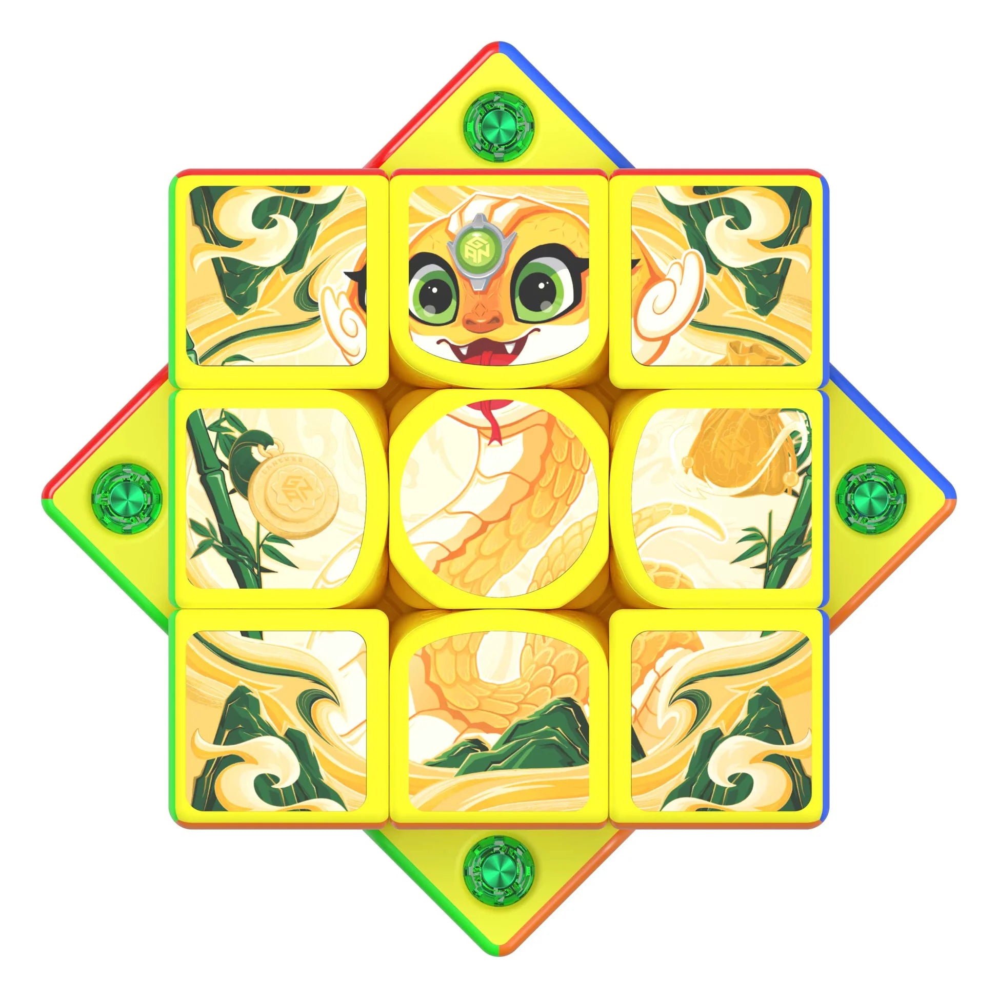 GAN 356 ME 3x3 - 2025 New Year Limited Edition (Magnetic)