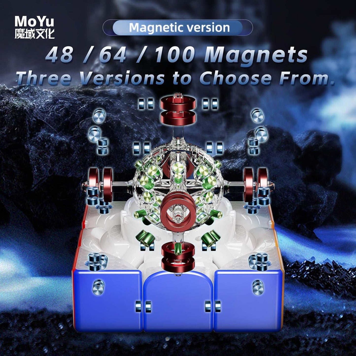 MoYu WeiLong V11 3x3 (8-Magnet Ball-Core + MagLev + UV)