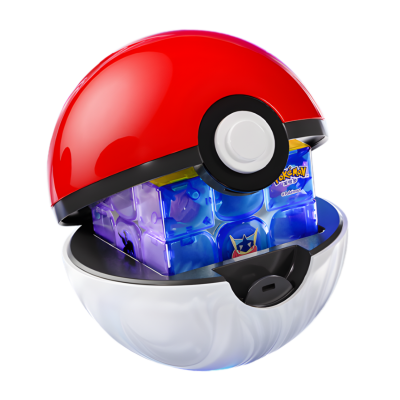 Pokémon Greninja x GAN 12 MagLev 3x3 Transparent Stickerless UV Coated