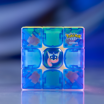 Pokémon Greninja x GAN 12 MagLev 3x3 Transparent Stickerless UV Coated