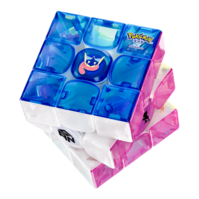 Pokémon Greninja x GAN 12 MagLev 3x3 Transparent Stickerless UV Coated