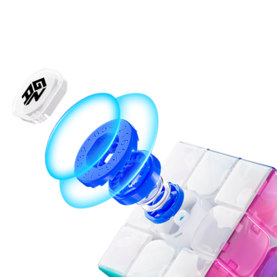Pokémon Greninja x GAN 12 MagLev 3x3 Transparent Stickerless UV Coated