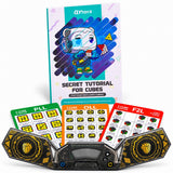 Timer + Secret Tutorial Book + Z-Cube CFOP Algorithm Card Set (PVC Plastic Edition) F2L PLL OLL