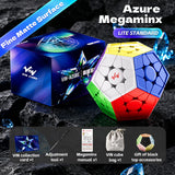 VIN Cube Azure Megaminx Lite (Magnetic)
