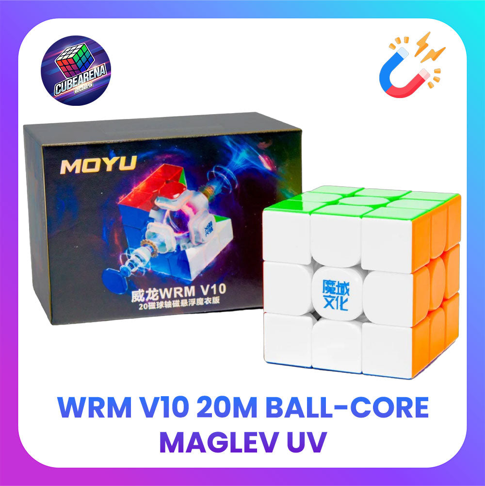MoYu WeiLong WRM V10 20M Ball Core Maglev UV 3x3 (Magnetic)