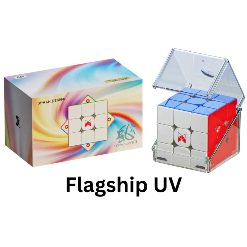 X-Man Tornado V3 Premium Flagship UV (Magnetic, Ball-Core) 3x3